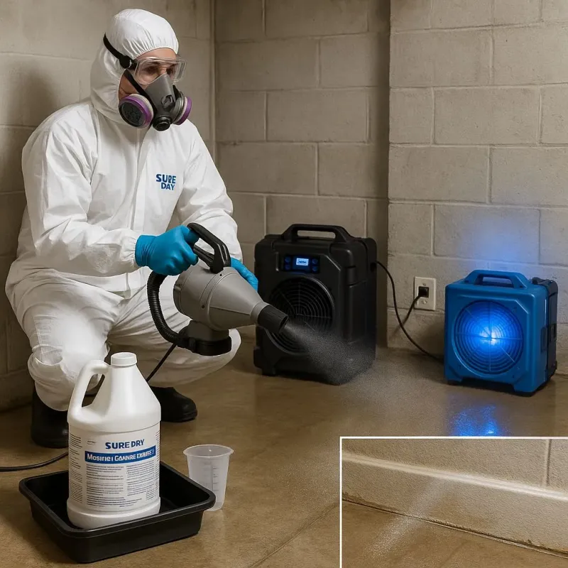 Sanitization and Odor Removal process in Naples Park, FL